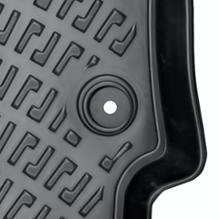 Rizline Gummimatten kompatibel mit Leon IV Automatik Getriebe ab 2020 Autofußmatten Auto Allwetter