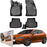TRIMAK SEAT LEON III  (2013-2020)  Autofußmatten Gummimatten