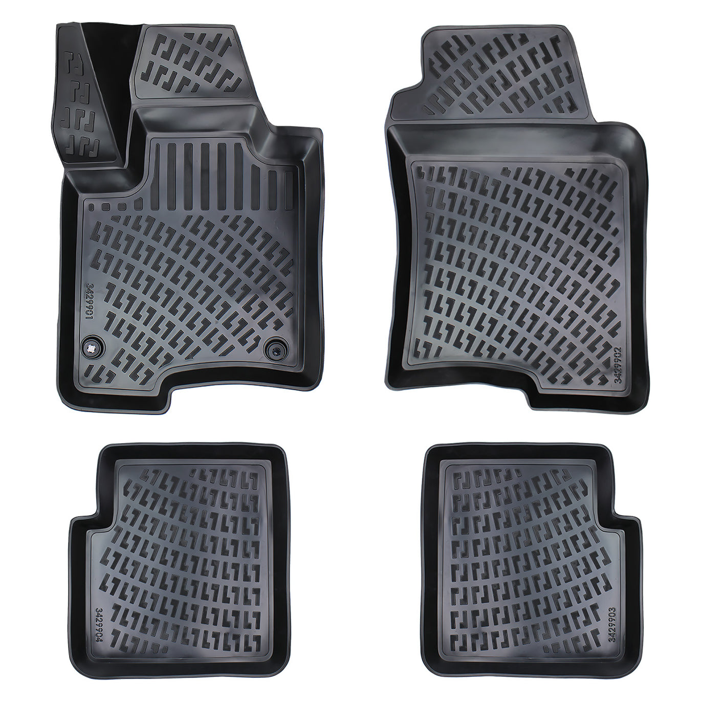 Fiat Panda Fussmatten Fußmatten Fiat Panda 312 Gummi Und Textil Auto Fussmatten Universal