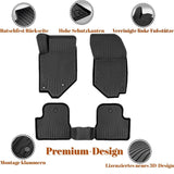 Rizline Premium Autofußmatten kompatibel mit Opel Corsa F 2019 - 2025 Gummimatten