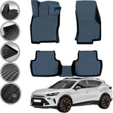 Rizline Premium Autofußmatten kompatibel mit CUPRA Formentor Tsi / PHEV ab 2020 Gummimatten