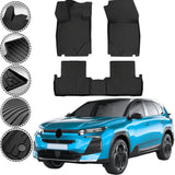 Rizline Premium Autofußmatten kompatibel mit Citroen C5 Aircross EV & Plug-in Hybrid 2.Gen ab 2026 Premium Gummimatten