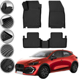 Rizline Premium Autofußmatten kompatibel mit Renault Clio VI ab 2026 Premium Gummimatten