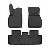 Rizline Premium Autofußmatten kompatibel mit Tesla Model Y 1.Gen 2019-2024 Gummimatten