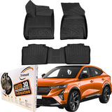 Trimak Autofußmatten kompatibel mit Renault Rafale E-Tech ab 2024 Auto Allwetter Gummimatten