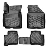 3D Auto Fußmatten & Kofferraumwanne Set Kompatibel mit Suzuki Swift 6.Gen 2017-2023