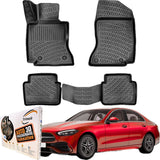 MERCEDES C-Class W206 ab 2021  Gummimatten Autofußmatten