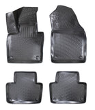 3D Auto Fußmatten & 5 Sitzer Kofferraumwanne Set Kompatibel mit VOLVO XC90 2.Gen Hybrid ab 2015