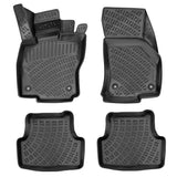 Trimak Passgenau 3D Auto Fußmatten & Kofferraumwanne Set Kompatibel mit AUDI A1 GB 2018 - 2026