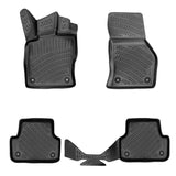 3D Fußmatten & Kofferraumwanne Auto Set Kompatibel mit Audi A3 Sedan 8V 2013 - 2020