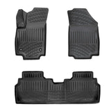 3D Auto Fußmatten & Untere Kofferraumwanne Set Kompatibel mit KIA EV3 ab 2024
