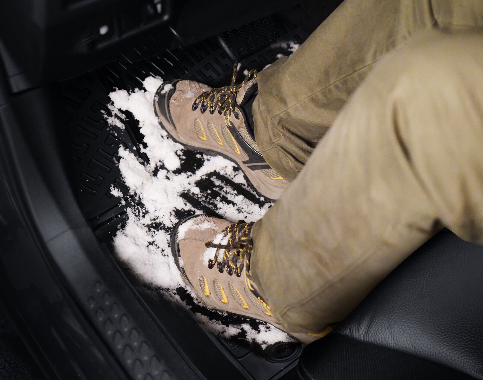 Trimak Auto Gummimatten für TESLA Model S: Hochwertige Fußmatten mit hohem Rand für optimalen Schutz