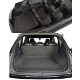 3D Auto Fußmatten & Kofferraumwanne Set Kompatibel mit Seat Tarraco 2018-2024 Sitzordnung für 5 Personen