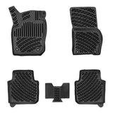 Trimak Passgenau 3D Auto Fußmatten & Obere Kofferraumwanne Set Kompatibel mit Volkswagen Tayron e-TSI ab 2024